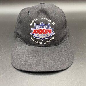 Vintage NFL Atlanta Georgia Super Bowl January 30, 2000 Adjustable Hat